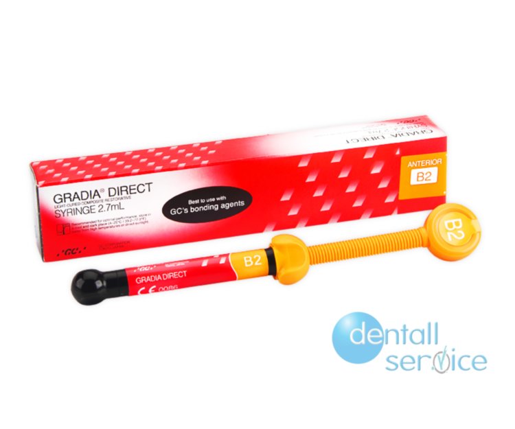 Композитный материал GRADIA DIRECT Anterior, шприц 4 г, B1-B3, C3, CV, CVD, XBW, BW, GC (Япония)