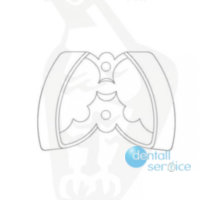 Кламмер, антериор, (211) DR.906.211, Falcon Surgical (Пакистан)