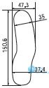 Зеркало интраоральное, для фотографирования, DME4G, Osung (Южная Корея)