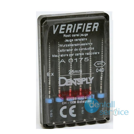 Инструмент для калибровки канала Verifier, №80, 6 шт, Dentsply (Швейцария)