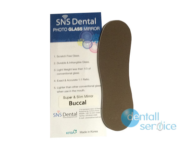 Зеркало Photo Glass Mirror Buccal, для дентальной фотосъёмки, стекло-пластик, 1 шт., Micerium S.p.A. (Италия)