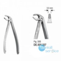 Щипцы Экстракционные, детские, низ-корни, №33S, DE.500.337, Falcon Surgical (Пакистан)
