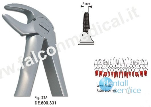 Щипцы Экстракционные, DE.800.331, Falcon Surgical (Пакистан)