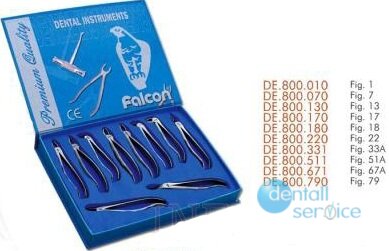 Щипцы экстракционные, корни верх (151 анат.), Falcon Surgical (Пакистан)