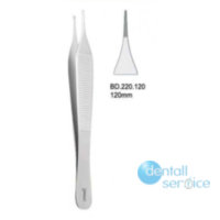 Пинцет, 120 мм., Adson Micro, BD.220.120, Falcon Surgical, Пакистан