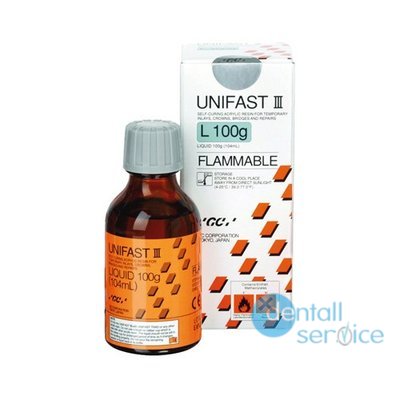 Пластмасса UNIFAST III, жидкость 104 мл, GC (Япония)