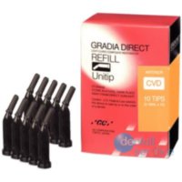 Композитный материал  GRADIA DIRECT Anterior, канюли 10 шт. по 0.24 г, B1-B3, C3, CV, CVD, XBW, BW, GC (Япония)