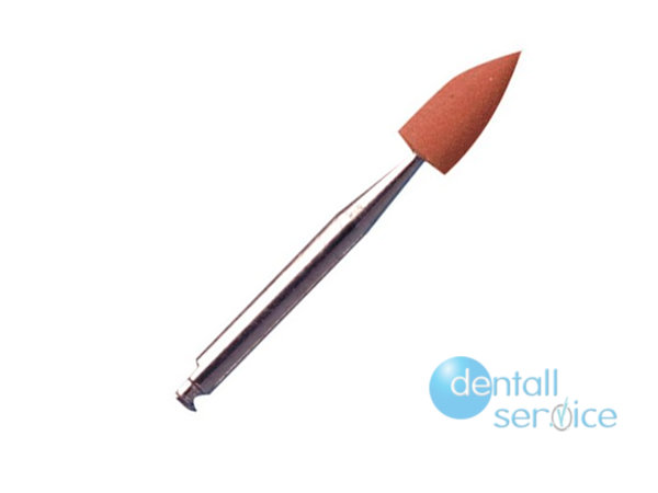 Полировочная резинка Brown Rubber Points, коричневая, 1 шт., Micerium S.p.A. (Италия)