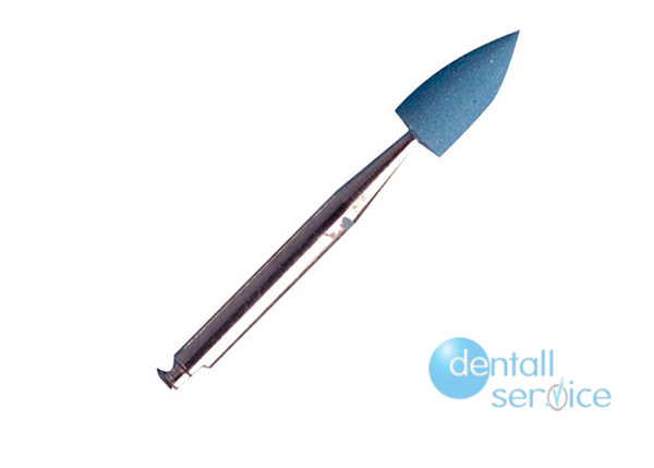 Полировочные резинки Blue Rubber Points, голубые, упаковка 12 шт., Micerium S.p.A. (Италия)