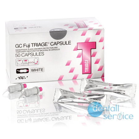 Стеклоиономерный цемент в капсулах, FUJI TRIAGE Pink Capsules, GC (Япония)