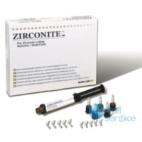 Цемент двойного отверждения, ZIRCONITE, Auto Mix, 5 мл., B.J.M Laboratories (Израиль)