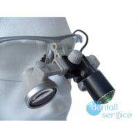 Бинокулярная лупа ECMG LD (микро Галилея) с осветителем D-Light micro XL, Х2.5/3.0, 300-500 мм, УФ фильтр, Ergonoptix (Нидерланды)