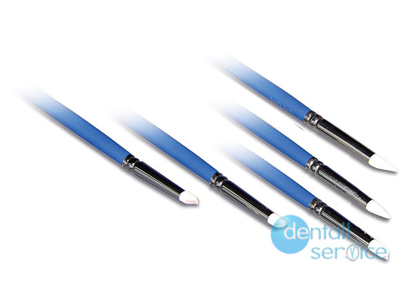 Набор гладилок с мягкими силиконовыми наконечниками Brush Tips, White Small, 5 шт, Micerium S.p.A. (Италия)