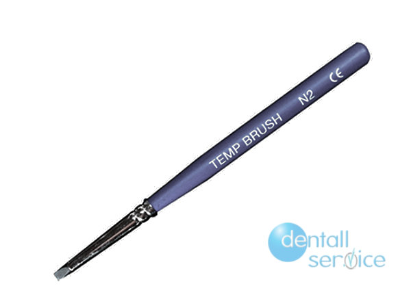 Гладилка с силиконовым наконечником средней жесткости Brush Tip, Black Small, Micerium S.p.A. (Италия)