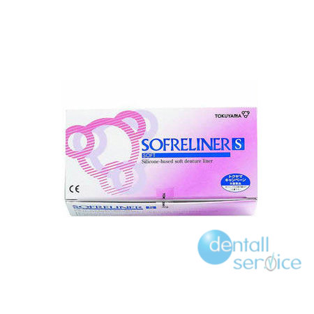 SOFRELINER TOUGH S Kit, паста (база 26г + катализатор 26г), праймер 10мл, аксессуары, Tokuyama Dental (Япония)